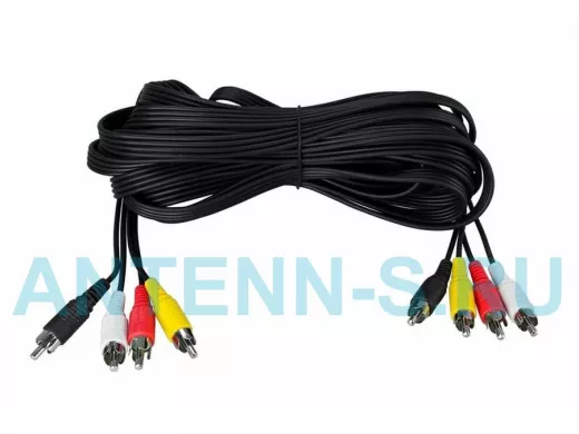 Шнур 4тюльпана / 4тюльпана  7м FD-5026-7 REXANT 17-0306