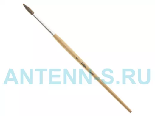 Кисть коза "BR-102459" (1 штука), круглая, №5, 280618.02.005