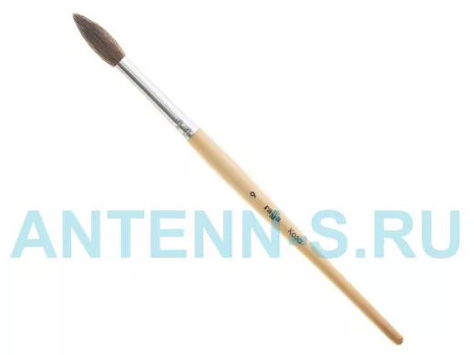 Кисть коза "BR-102461" (1 штука), круглая, №9