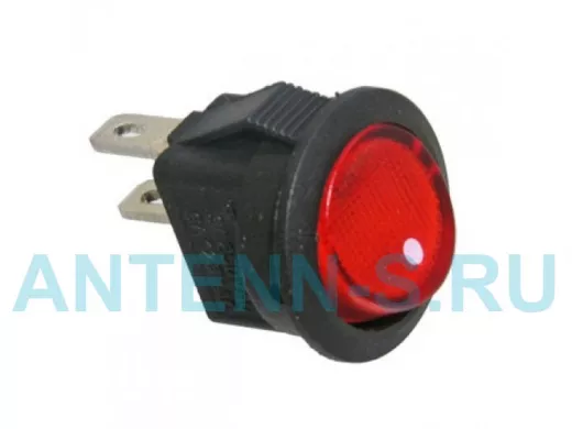 KCD5-101-2- C3-R/2P on-off Клавишные переключатели