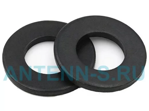 Шайба плоская оксидированная DIN 125 М8, НЕоцинк(  1шт) 