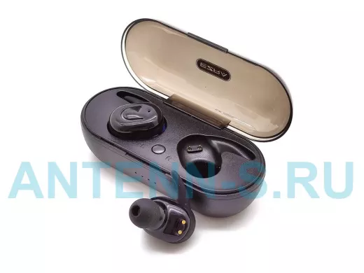 Bluetooth наушники с микрофоном (гарнитура)  EZRA TWS07 Черные