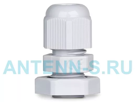 Сальник PG7, проводника 3-6,5мм, IP54, Smartbuy