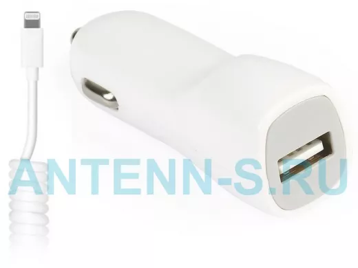 Автомобильное зарядное устройство Smartbuy NOVA MKII,вых.ток2.1А,1USB