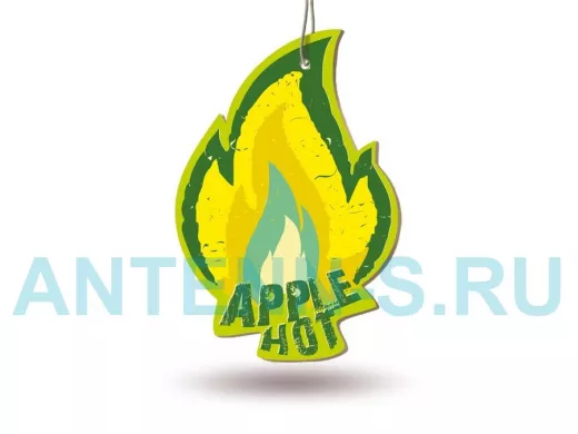Ароматизатор AVS AFP-010 Fire Fresh (аром. Apple Hot/Яблоко) (бумажные)