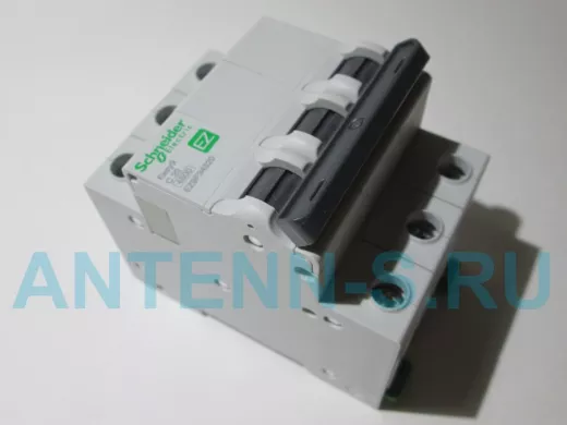 АВТ. ВЫКЛ. EASY 9 3П 20А С 4,5кА 400В =S= EZ9F34320 "SCHNEIDER ELECTRIC"