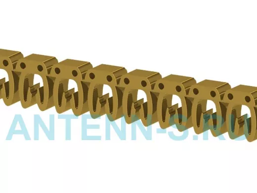 Маркировка кабеля  KE1 (0,751,5мм.кв.) "A" по 200шт (цена за 1шт),арт.517010