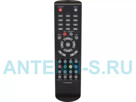 Пульт для ORIEL ПДУ-7 710/720/740/750/ 821/825/840/ 870/910/920/950 Synaps T20 SAT ic для ресиверов