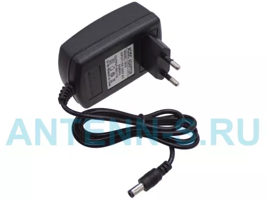 Блок питания  15 Вольт   1000мА  "BP-126661" евровилка штекер 5.5*2.5