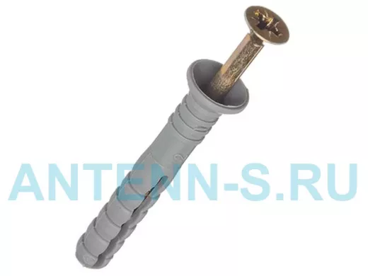 4.01.03.02 Дюбель-гвоздь, потай 6х40 (200 шт)