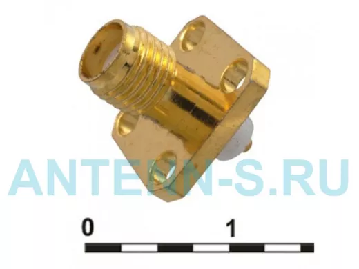 SMA-BJ2 gold Высокочастотные разъемы  РАЗЪЕМЫ