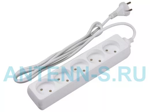 Сетевой удлинитель  ФAZA FE075-05-300 (5 роз.3 м) 7А, Макс.нагрузка 1500Вт