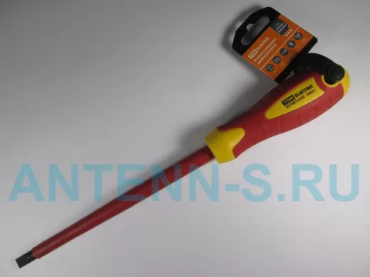 Отвертка шлицевая диэлектрическая тип SL8*175, серия