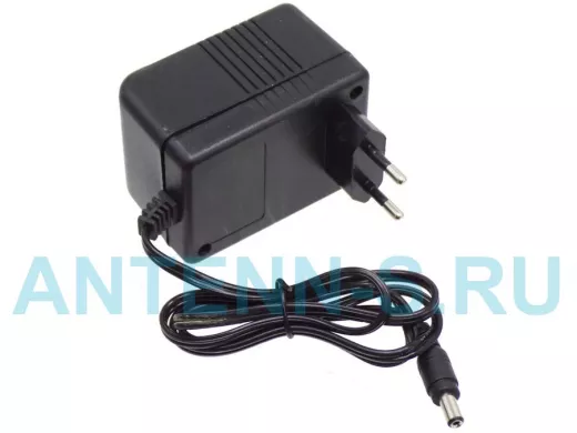 Блок питания  9 Вольт  1А  "BP-140468"  не стабил. трансф. AC/DC 9,0V 1000mA (шт 2,5х5,5мм)