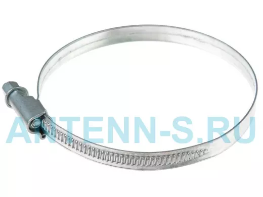 Хомут червячный цинк  70-90 мм  "ABI-14103"