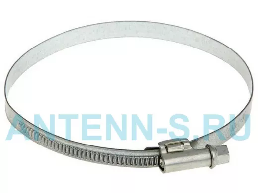 Хомут червячный цинк  90-110 мм 