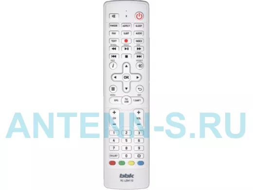 Пульт BBK RC-LEM110 "PLT-142985" белый ориг.