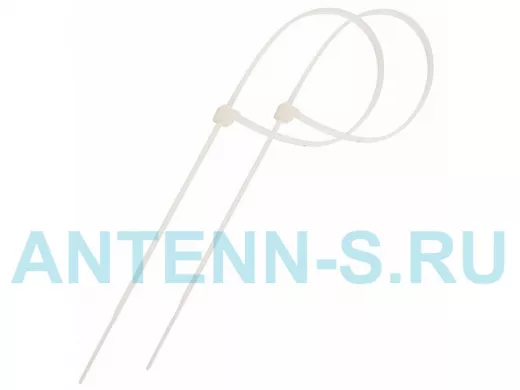 150x3,0мм кабельный хомут (стяжка нейлонoвая) nylon белая (100 шт) Proconnect 57-0150