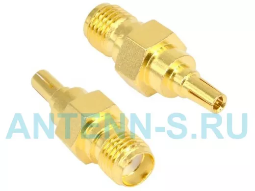 Переходник SMA (female, гнездо) - CRC9 (male, штекер)