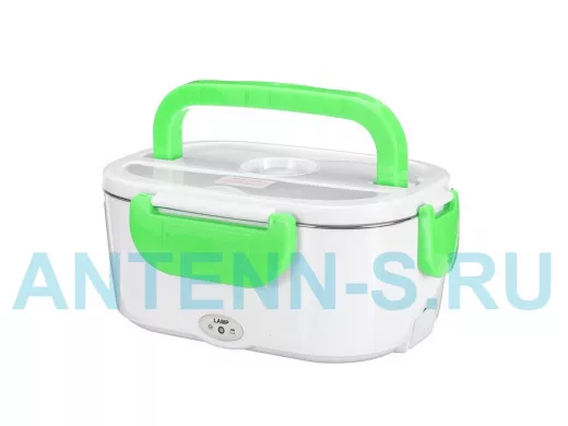 Огонек OG-HOG01 Зеленый ланч-бокс с подогревом