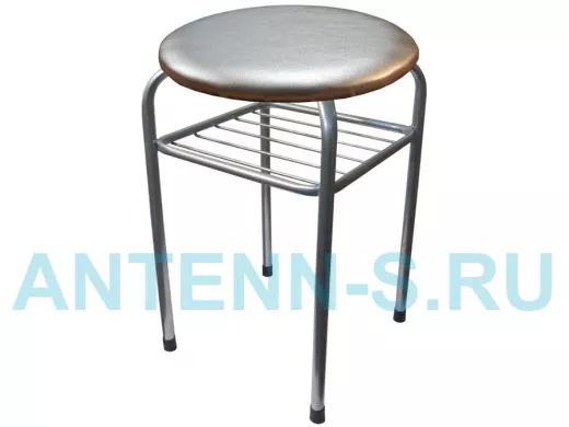 Табурет с полкой для вещей 