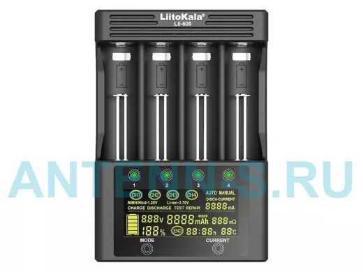 Зарядное устройство для аккумулятора LiitoKala lii-600