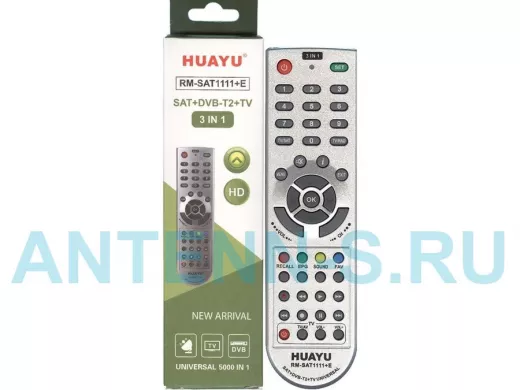 Пульт для спутниковых ресиверов HUAYU  (SAT) RM-SAT1111+D/EF UNIVESRAL