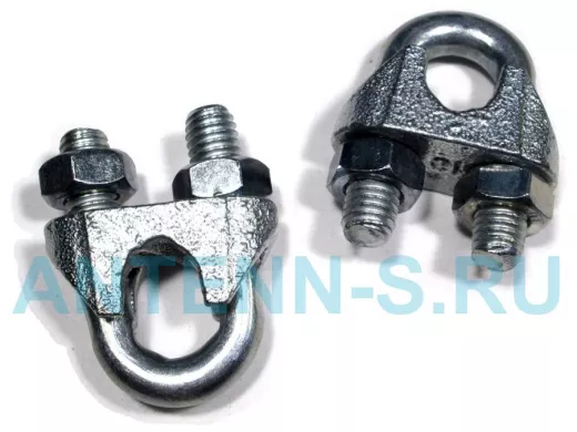 Зажим для стальных канатов DIN 741 10мм