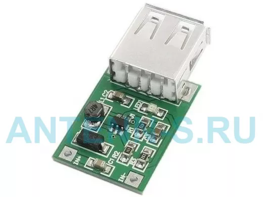 Модуль DC-DC повышающий вход 0,9-5В выход 5В USB раз.0,5А