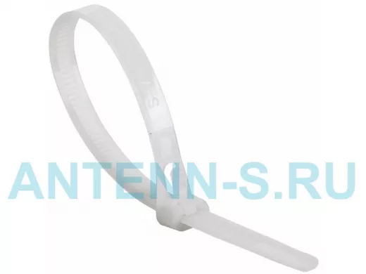 300х8мм хомут (стяжка) многоразовый 100 шт белый СКМ-300 R07-0309