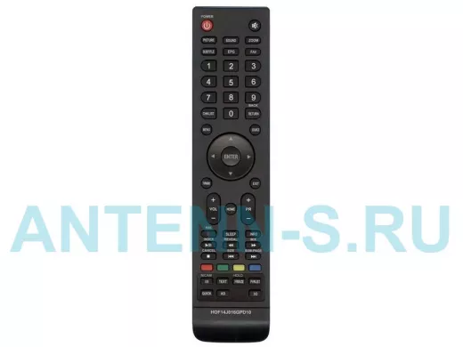 Телевиз. пульт  SUPRA HOF14J016GPD10, HOF14H536GPD5 ic Aiwa,  Goldstar,