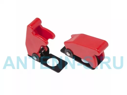 Защитная крышка для тумблеров типа KN и ASW  красная  REXANT