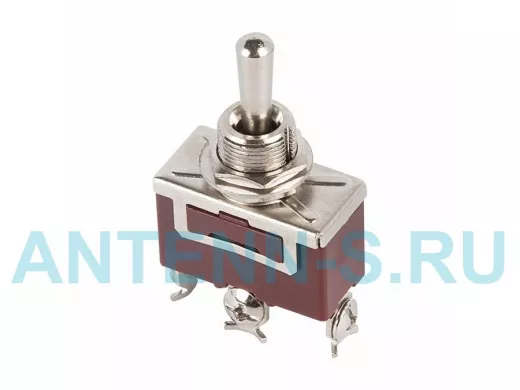 Тумблер 250V 10А (3c) (ON)-OFF-(ON) однополюсной  REXANT