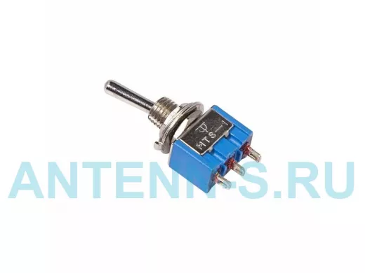 Тумблер 250V 3А (3c) ON-OFF-ON однополюсный  Micro  REXANT