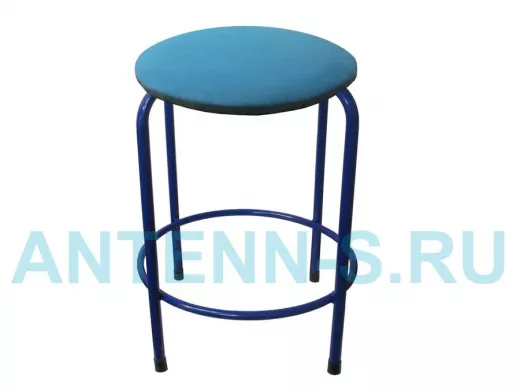 Табурет с подставкой для ног и полкой 