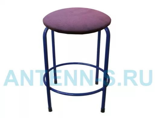 Табурет с подставкой для ног и полкой 