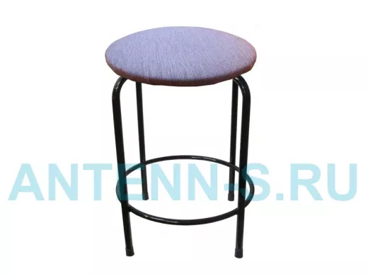 Табурет с подставкой для ног и полкой 