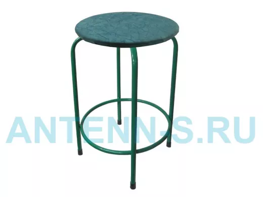 Табурет с подставкой для ног и полкой 