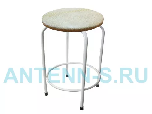 Табурет с подставкой для ног и полкой 