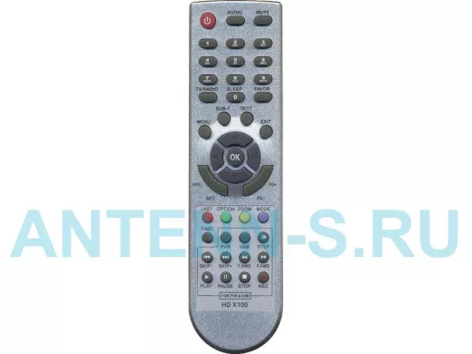 Пульт для спутниковых ресиверов GLOBO HD X100 ic Delly SAT
