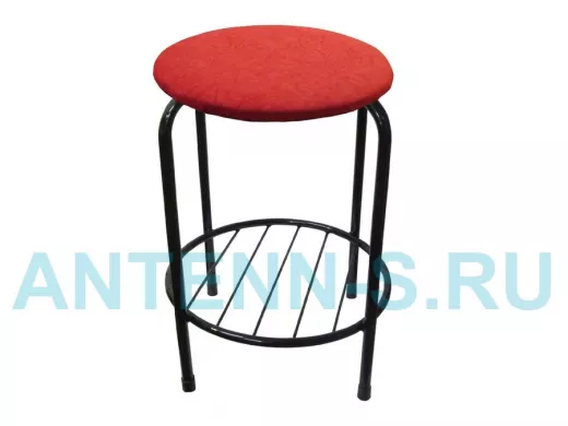 Табурет с подставкой для ног и полкой 