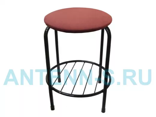 Табурет с подставкой для ног и полкой 