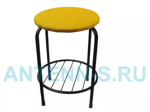 Табурет с подставкой для ног и полкой 