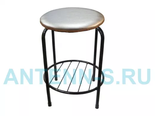 Табурет с подставкой для ног и полкой 