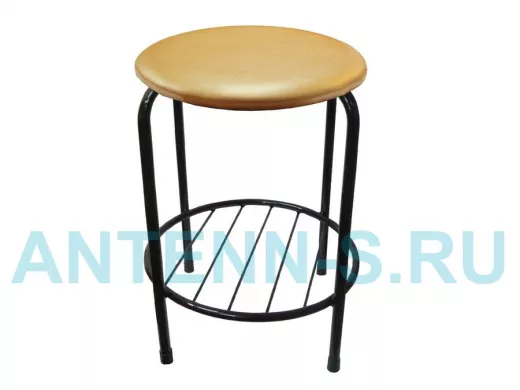 Табурет с подставкой для ног и полкой 