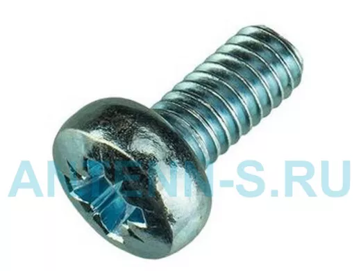 Винт оцинк. с полукруглой головой 5х10 DIN 7985  7000шт 