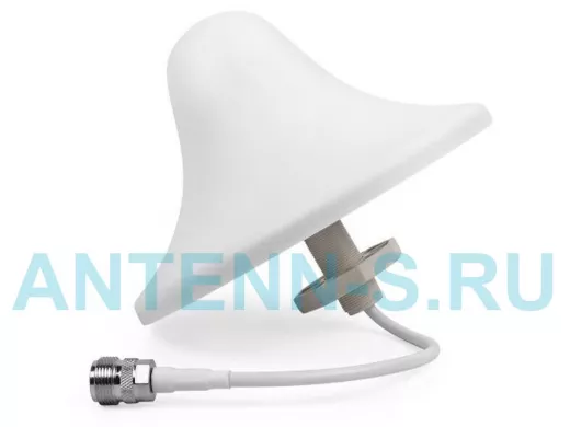 Антенна   5дБ потолочная 800 4G,900GSM,1800,2100 3G,2600 4G,Wi-Fi "ABBIKUS-20599" разъём 1хN female