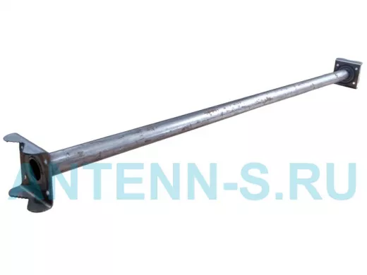 Кронштейн для параллельных труб диаметром от 15 до 51мм длина 100см "HIWOLL-217081" стальной, серый