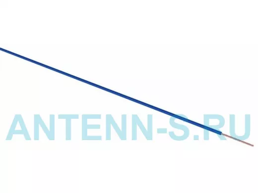 Провод ПГВА 1 х 1.50мм.кв., (бухта 100м), СИНИЙ  REXANT