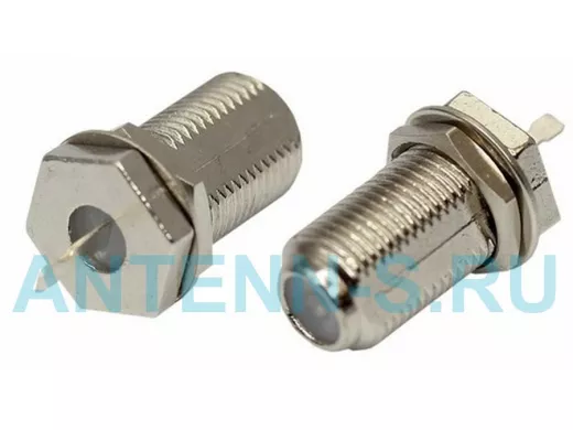 Разъем гнездо F на панель REXANT